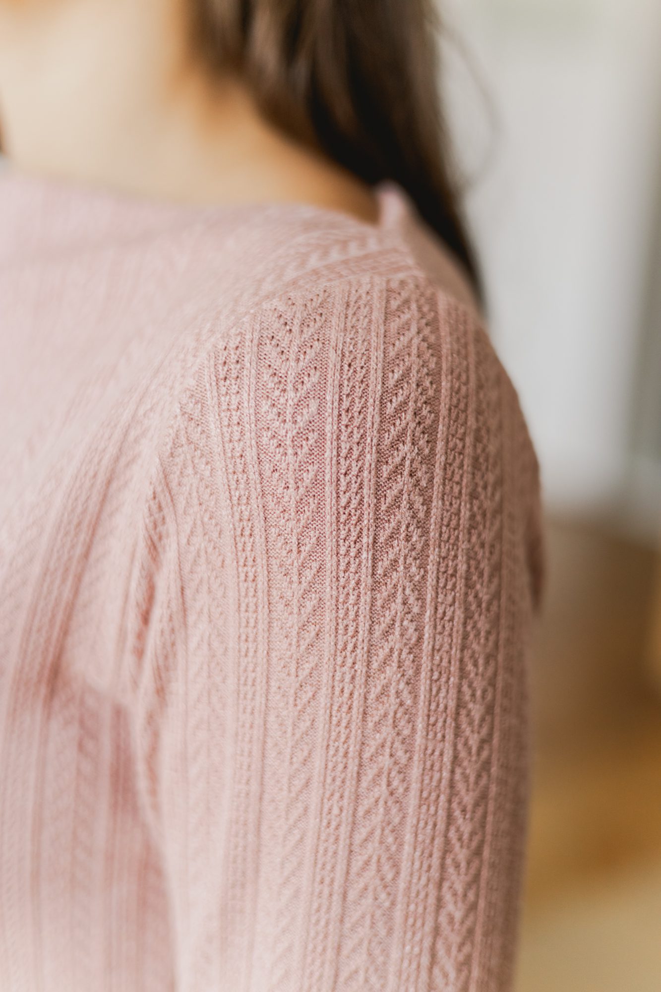 Sweter Estelle Dusty Pink