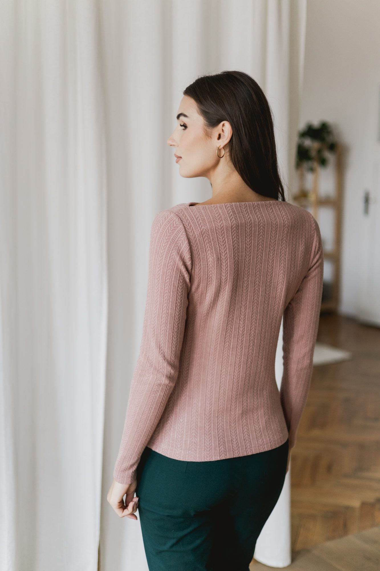 Sweter Estelle Dusty Pink