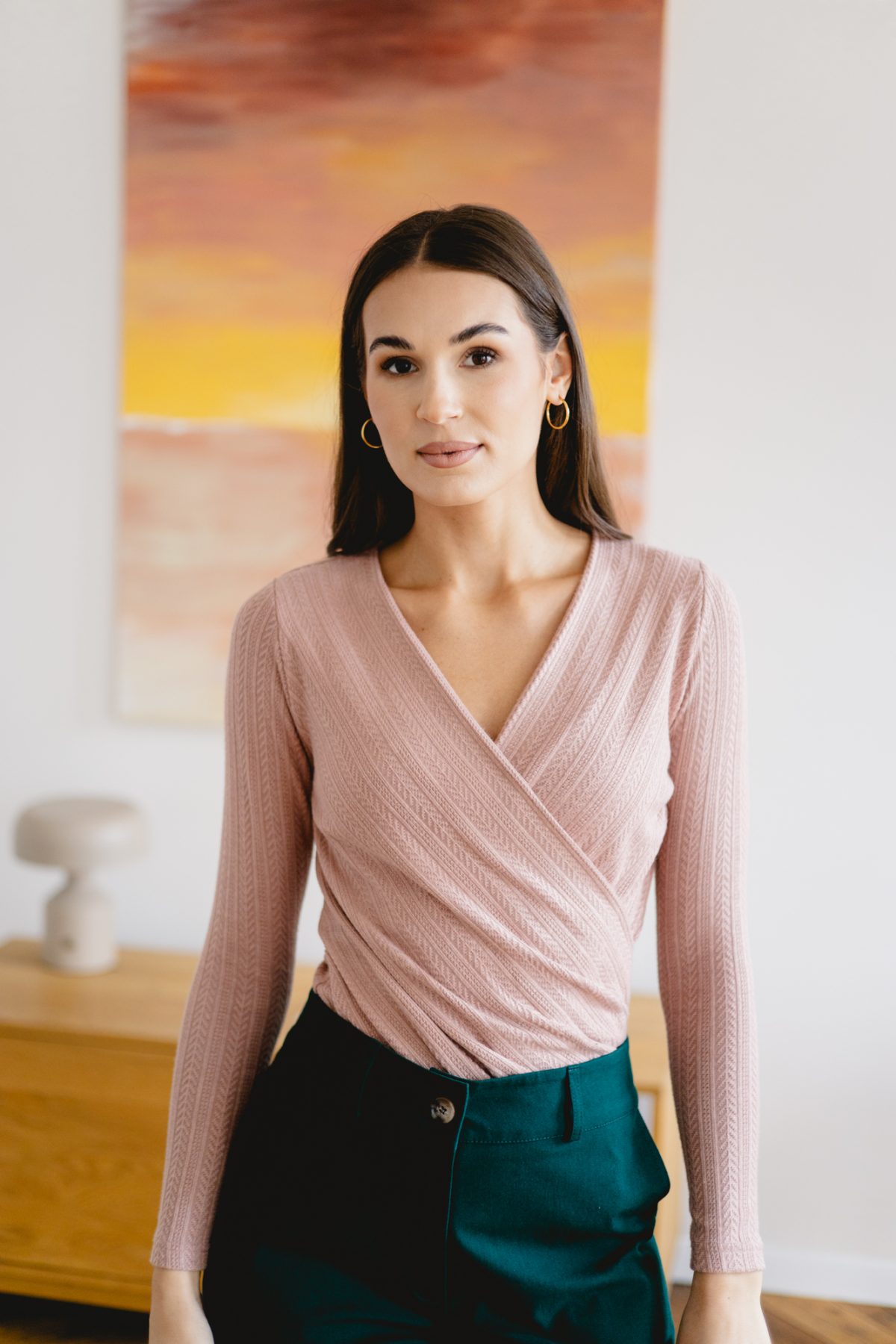 Sweter Melanie Dusty Pink