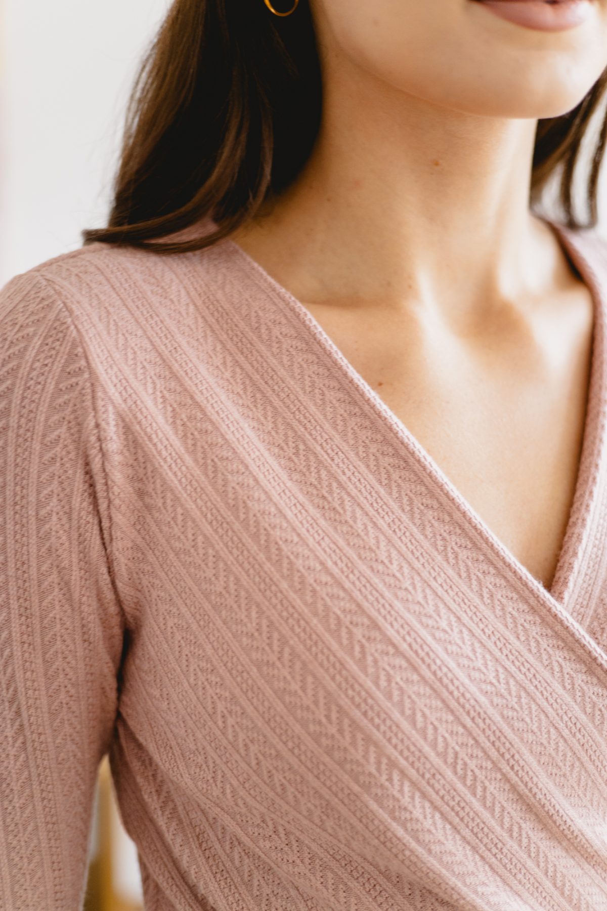 Sweter Melanie Dusty Pink