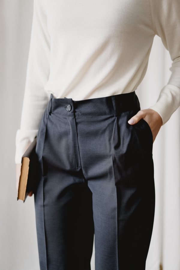 Spodnie Colin Graphite Wool