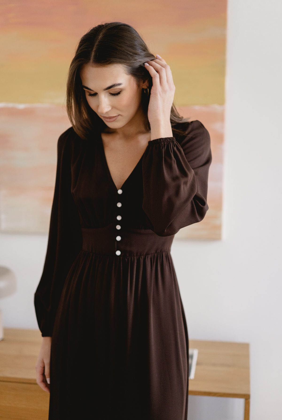 Sukienka Diane Dark Chocolate