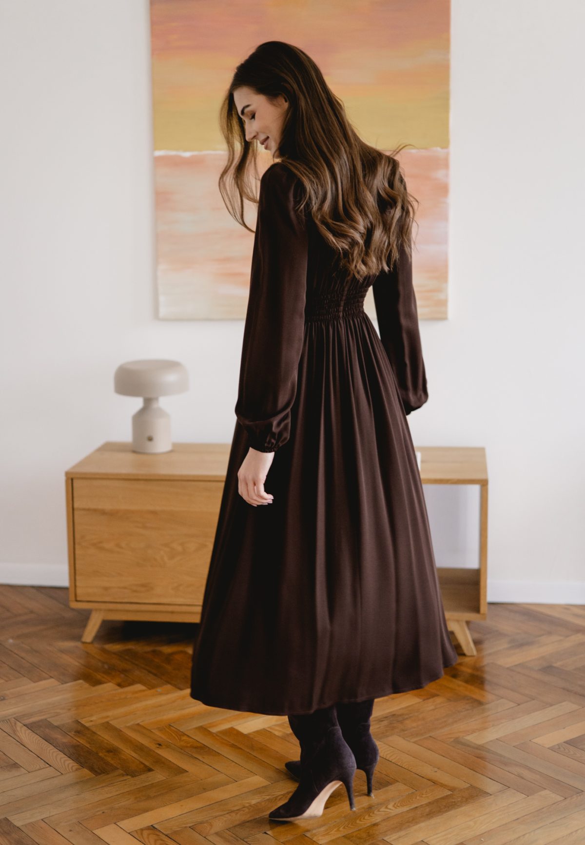 Sukienka Diane Dark Chocolate