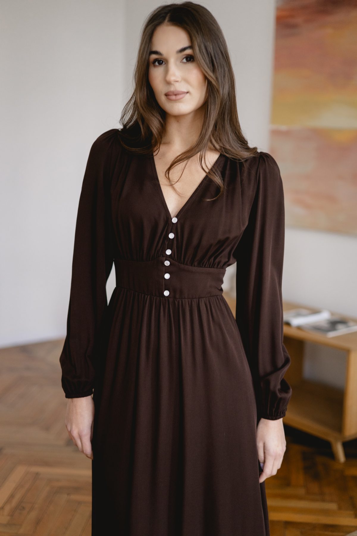 Sukienka Diane Dark Chocolate