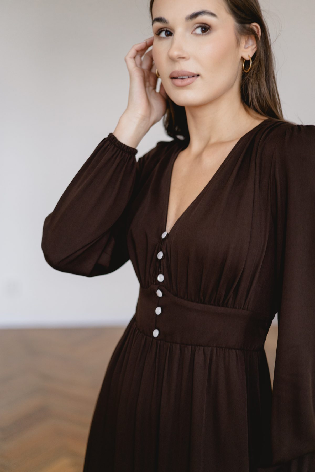 Sukienka Diane Dark Chocolate