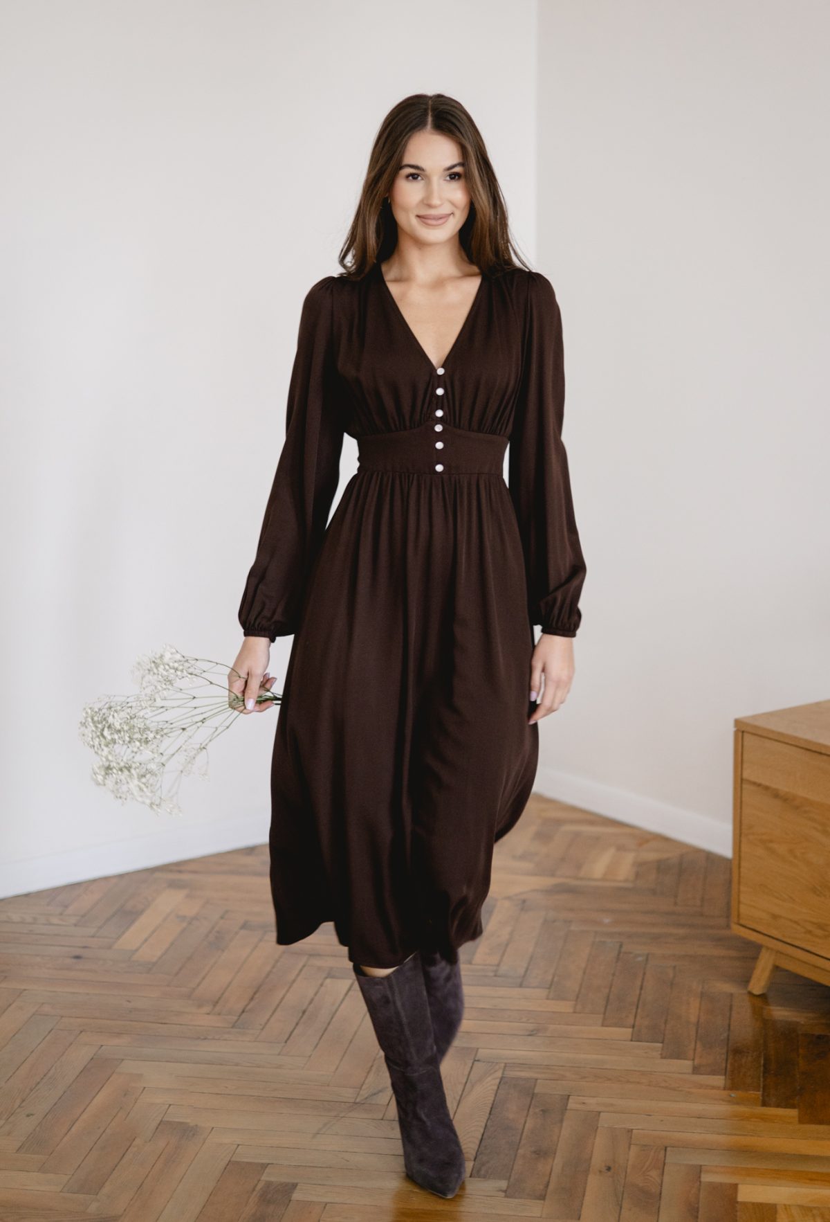 Sukienka Diane Dark Chocolate