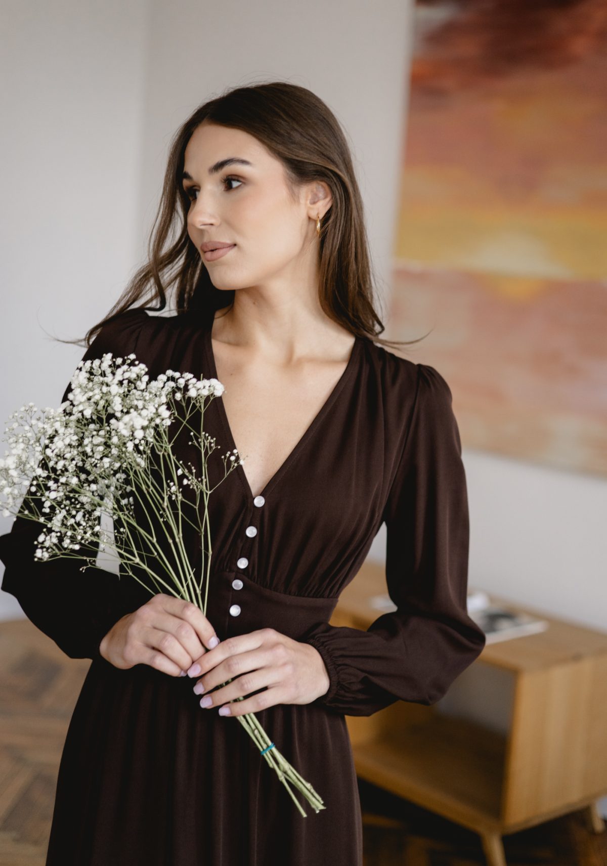 Sukienka Diane Dark Chocolate