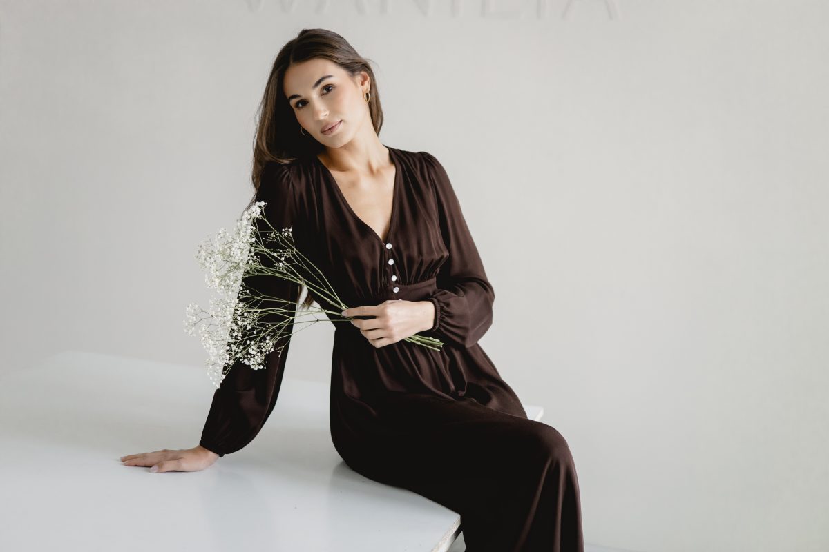 Sukienka Diane Dark Chocolate