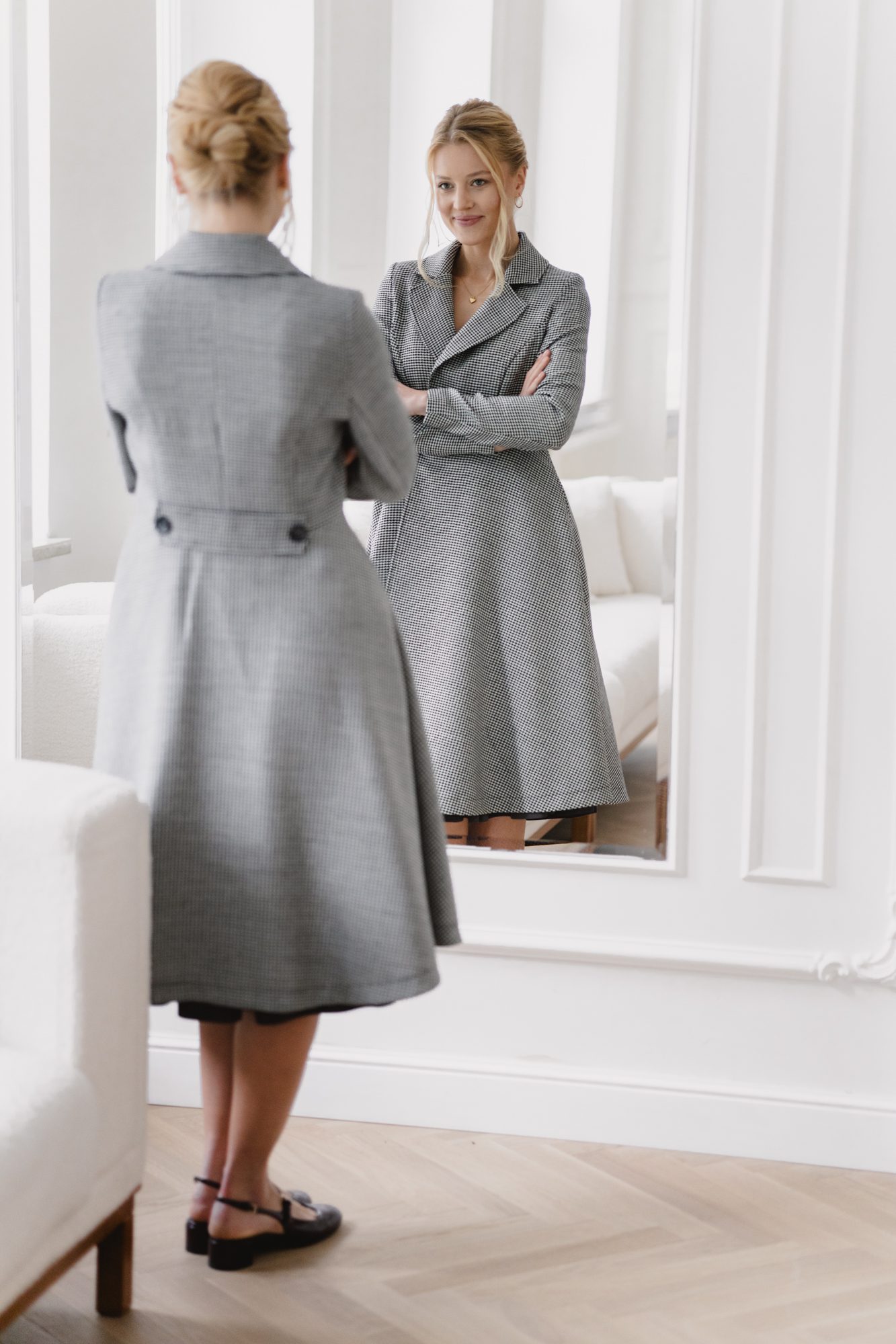 Płaszcz Alexsandre Pepitka - obrazek 2