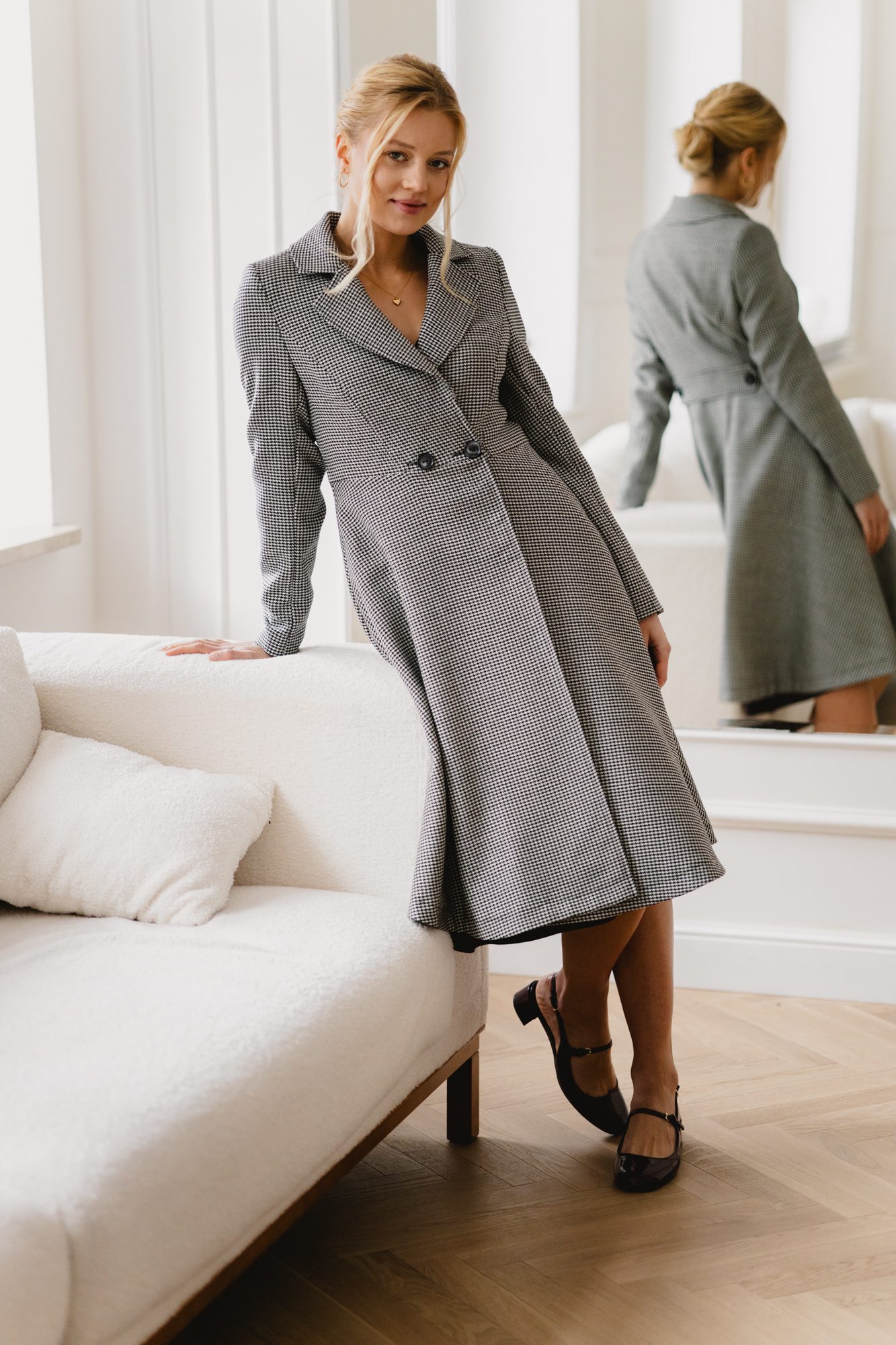 Płaszcz Alexsandre Pepitka - obrazek 26