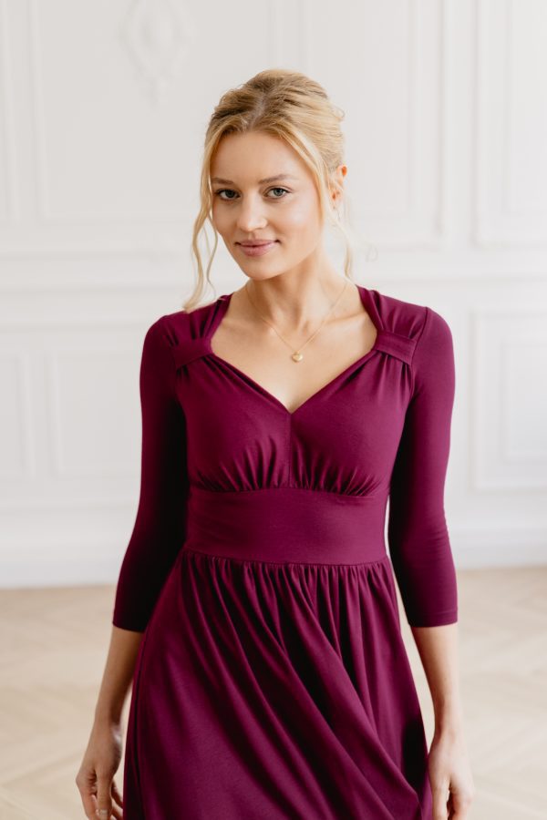 Sukienka Kalina Cranberry