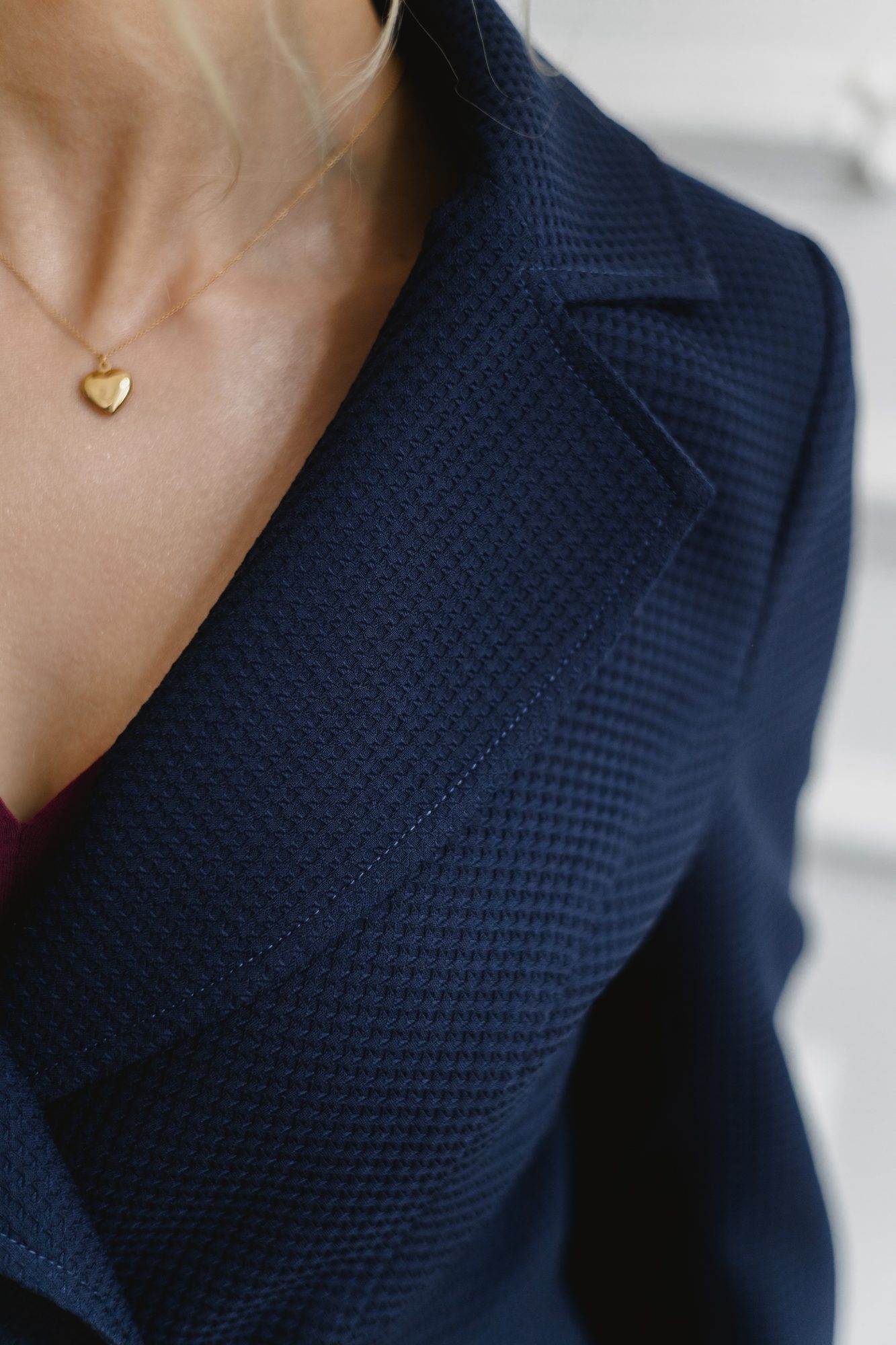 Płaszcz Alexsandre Navy - obrazek 23