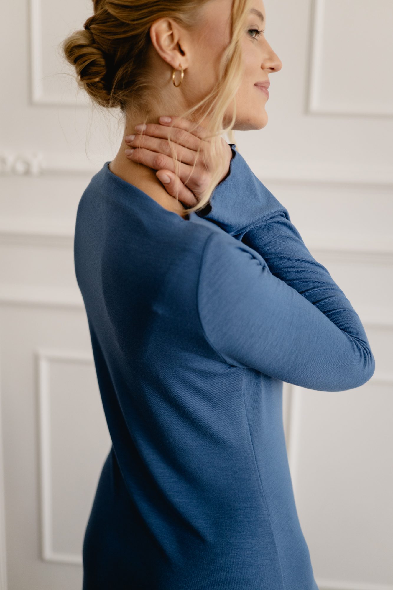 Sukienka Leila Denim Blue