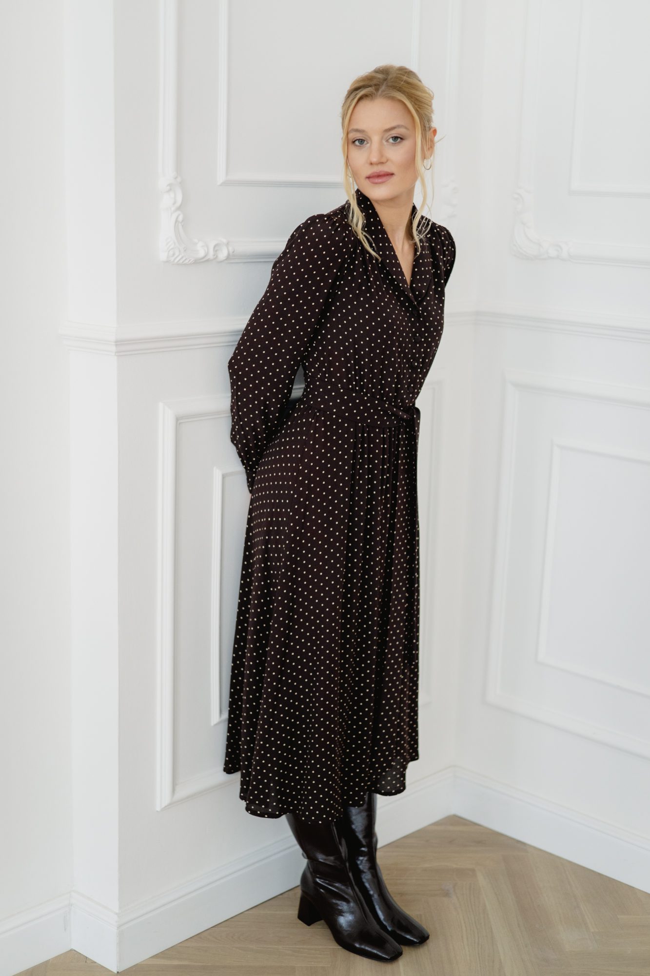 Sukienka Andrea Chocolate Dots