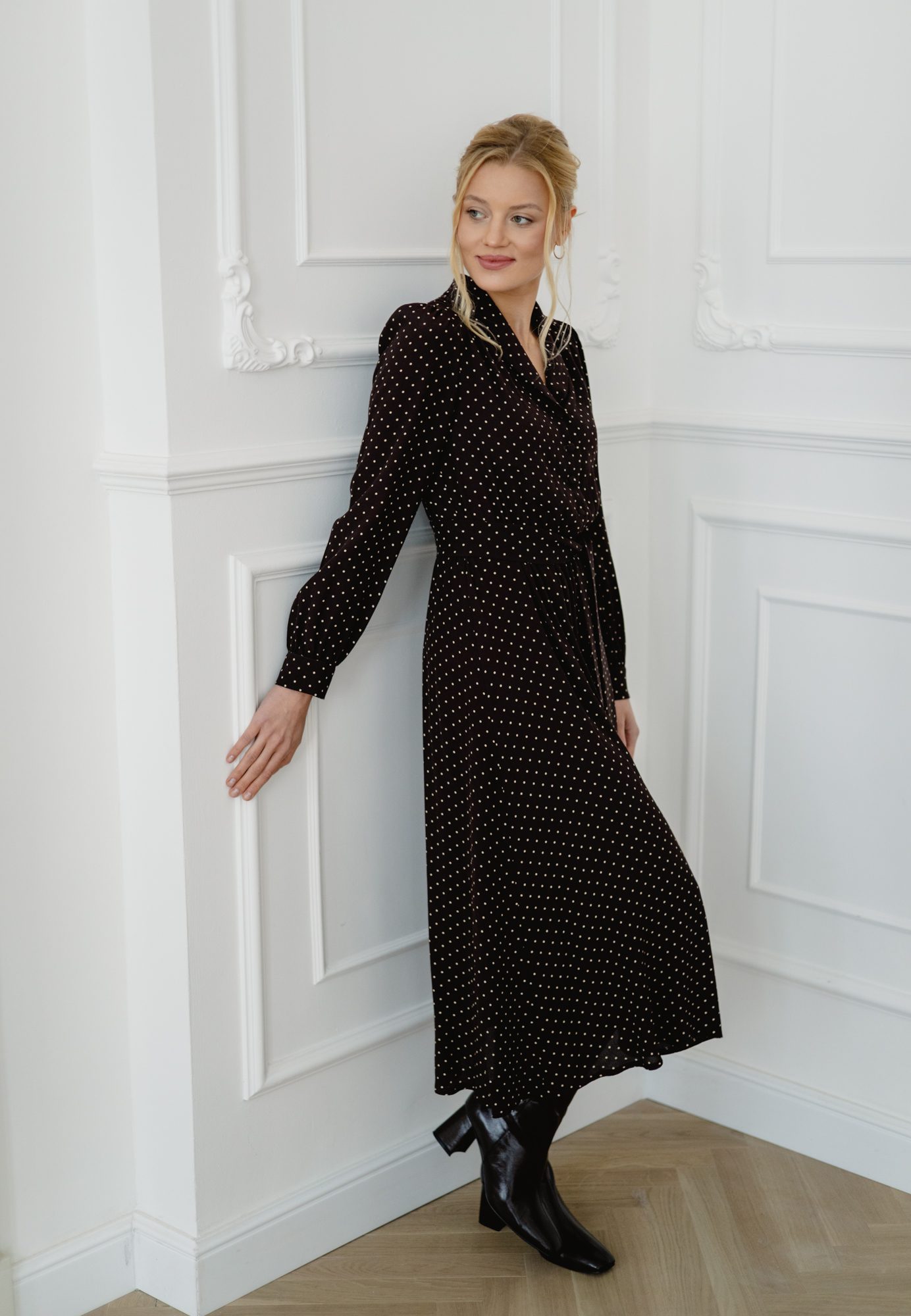 Sukienka Andrea Chocolate Dots