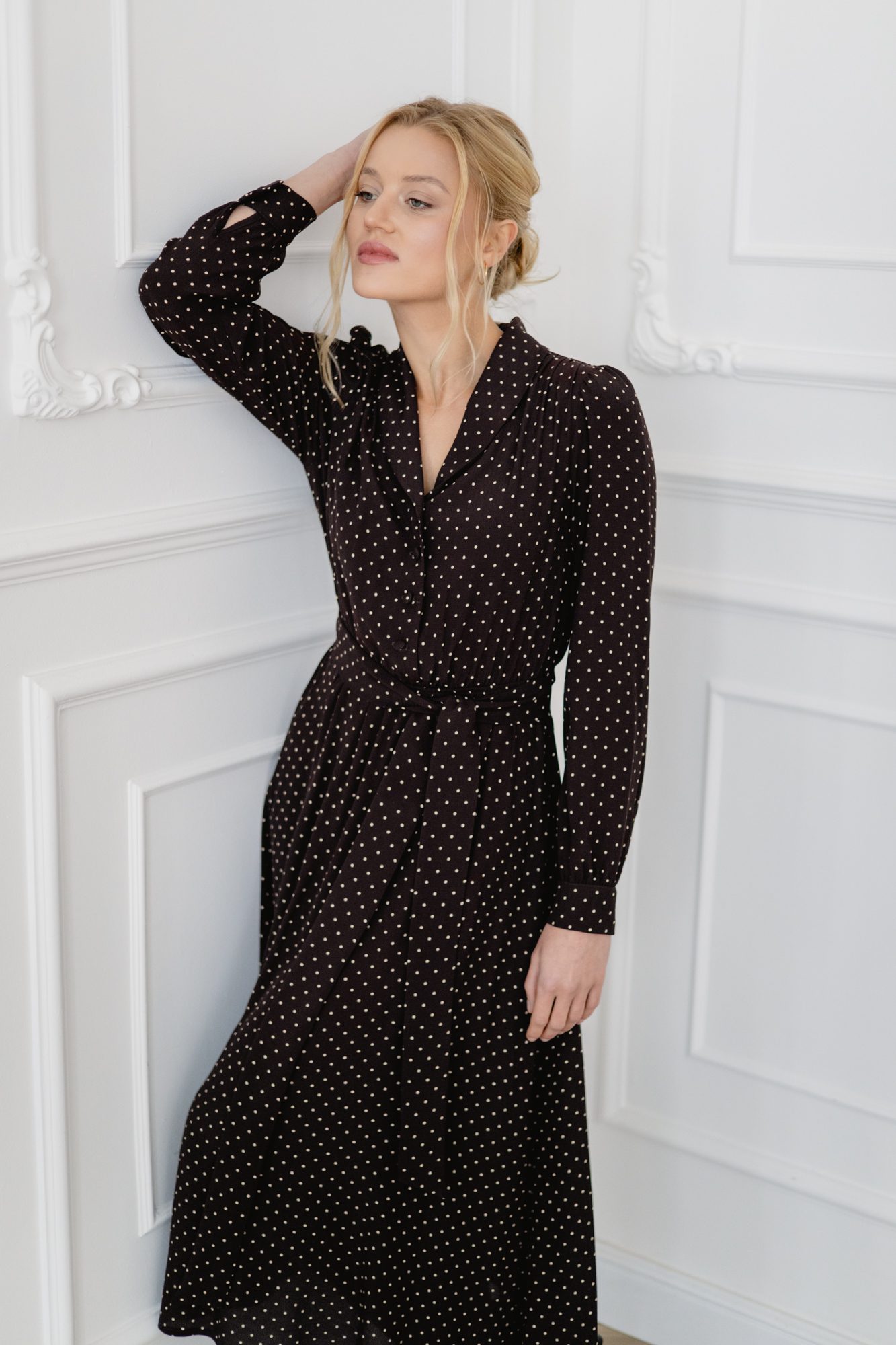 Sukienka Andrea Chocolate Dots