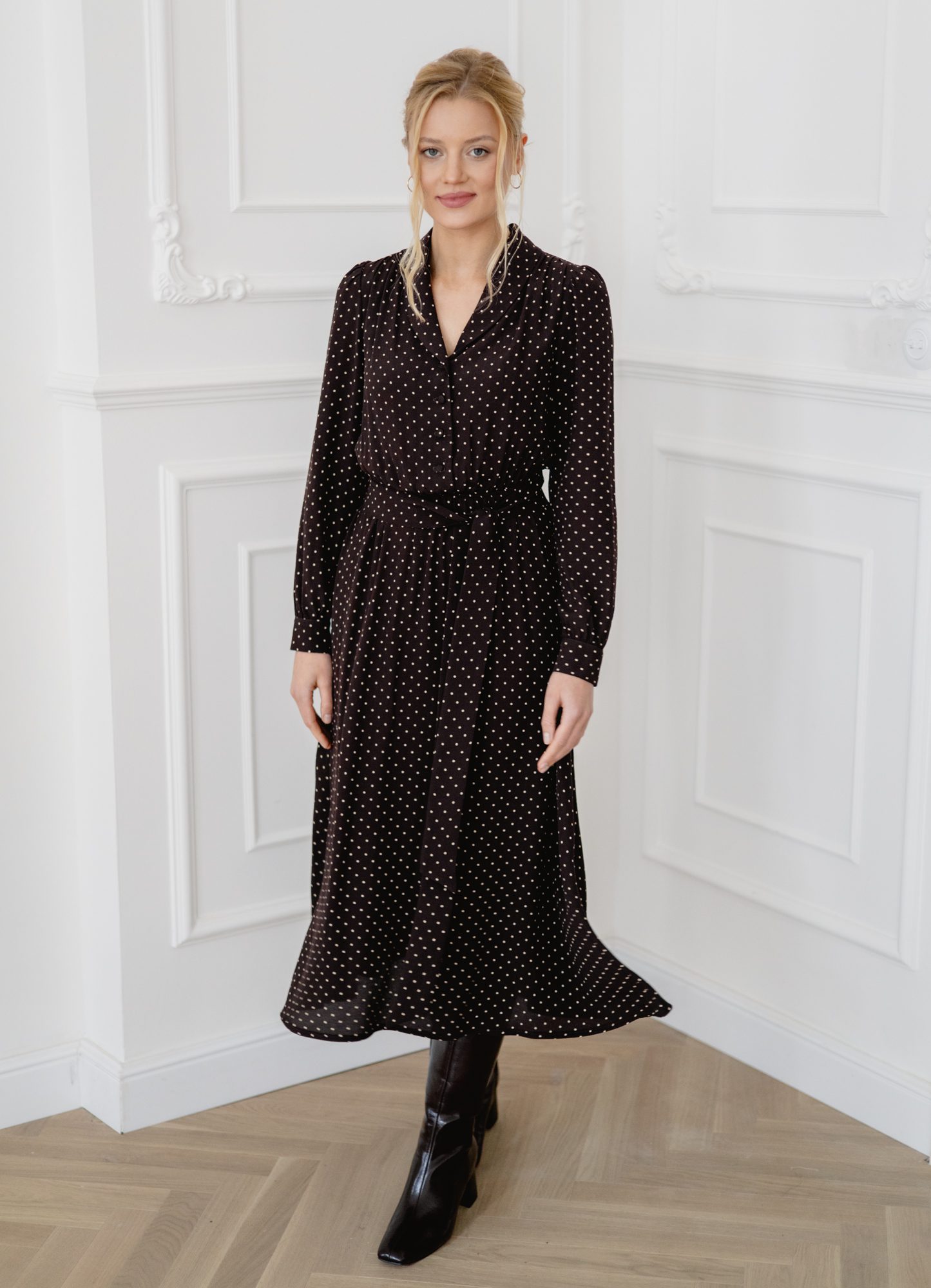 Sukienka Andrea Chocolate Dots