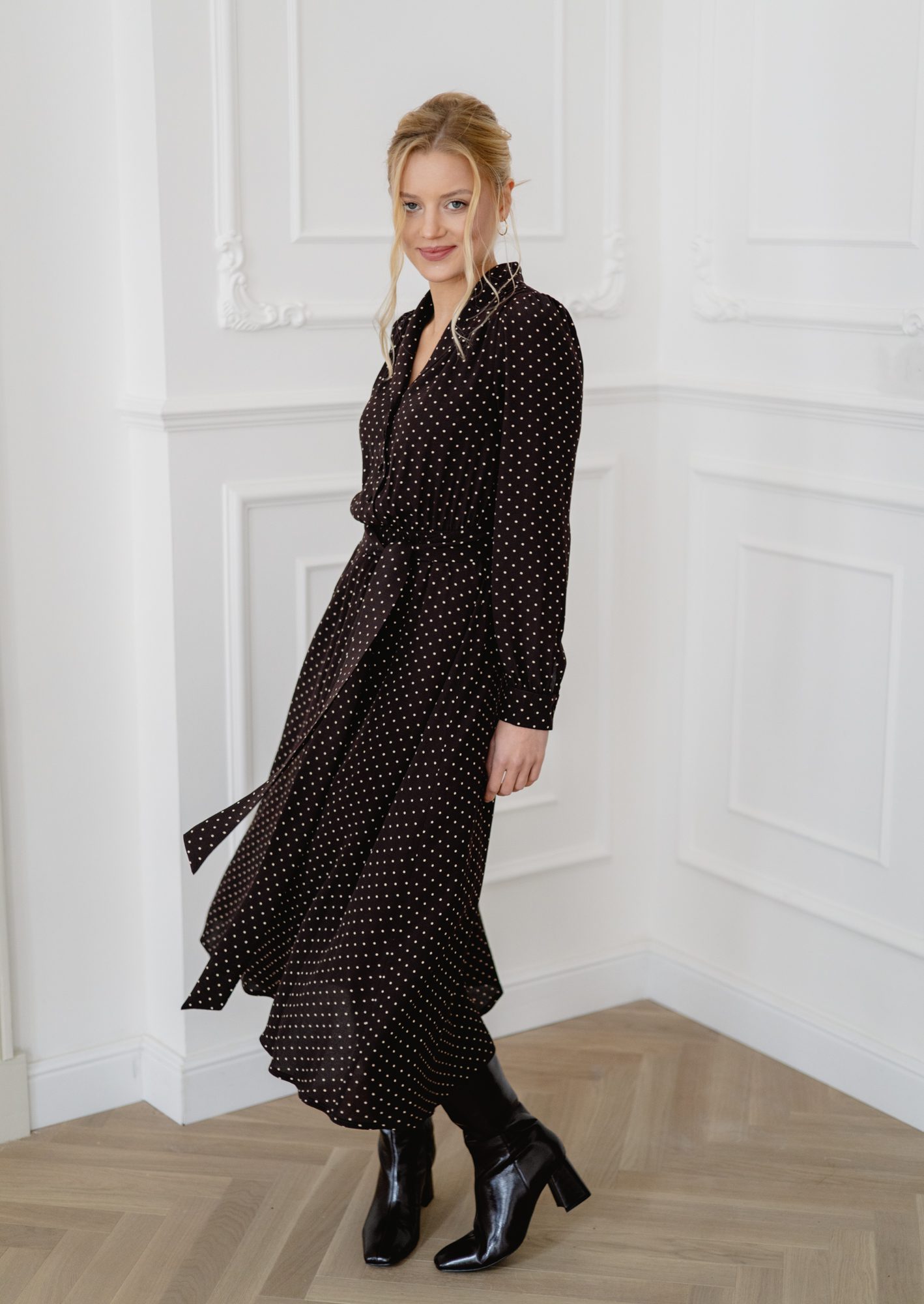 Sukienka Andrea Chocolate Dots