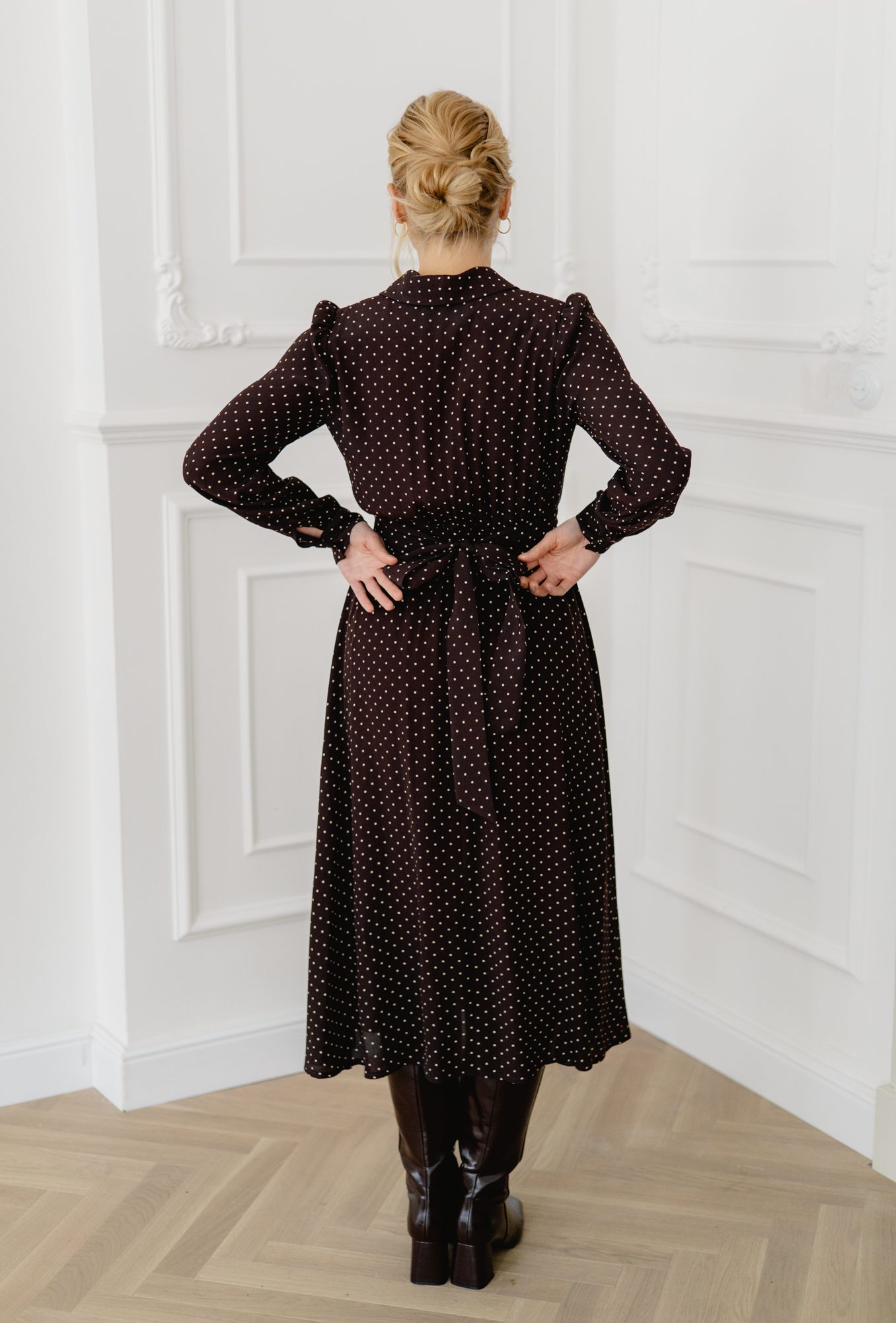 Sukienka Andrea Chocolate Dots