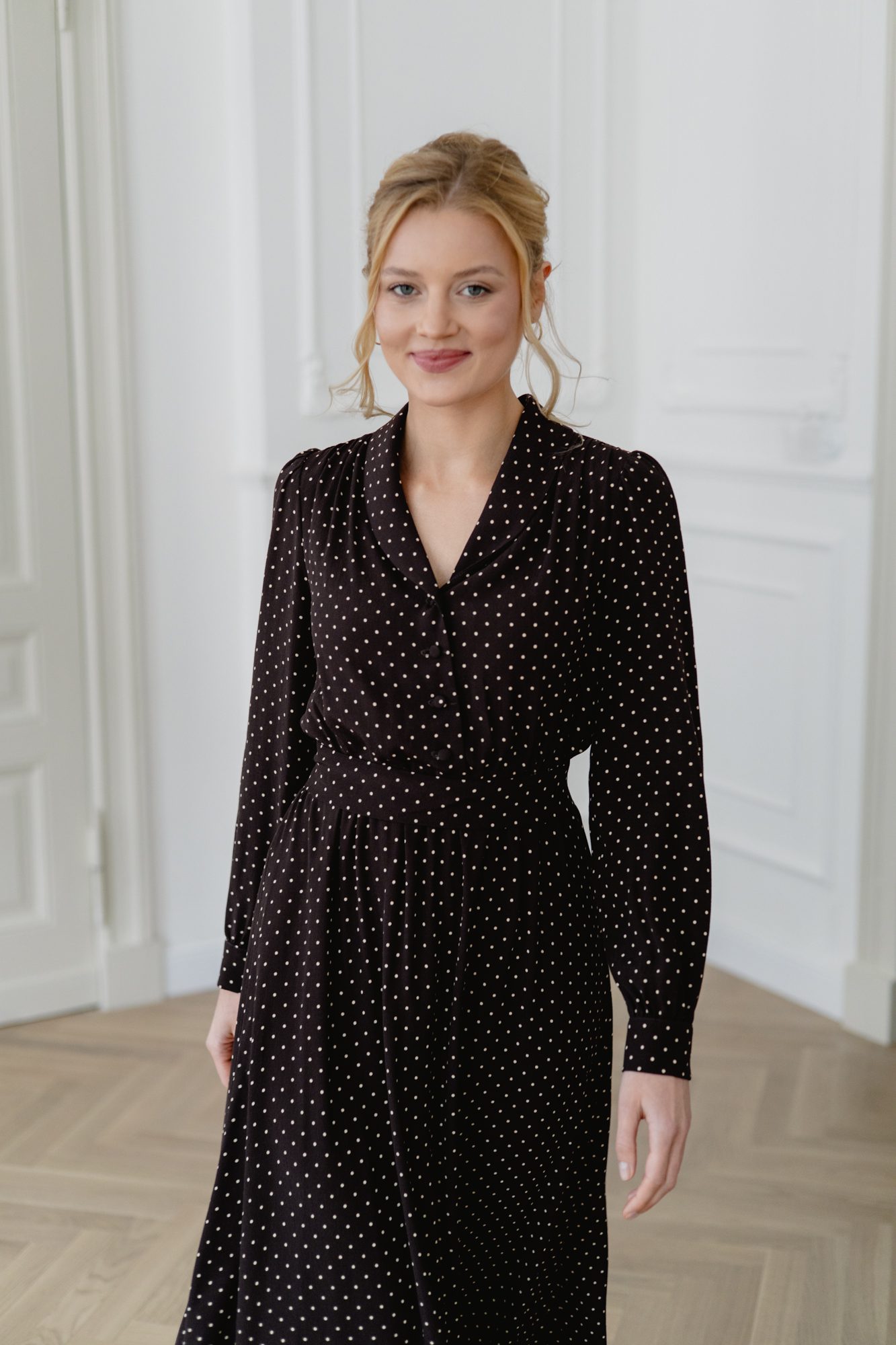 Sukienka Andrea Chocolate Dots