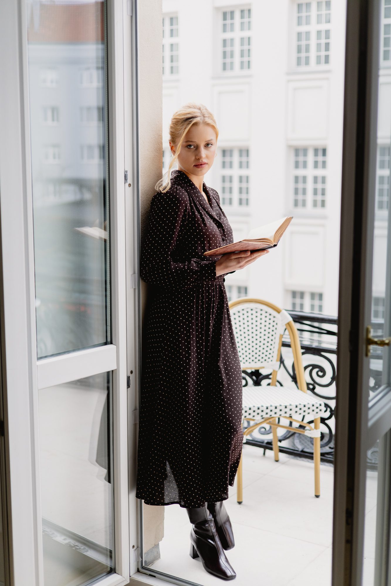 Sukienka Andrea Chocolate Dots