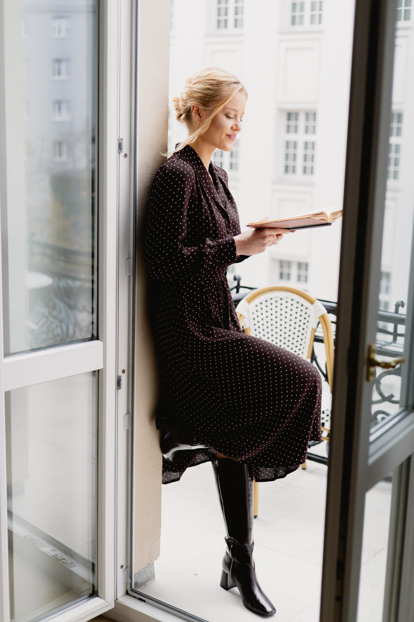 Sukienka Andrea Chocolate Dots