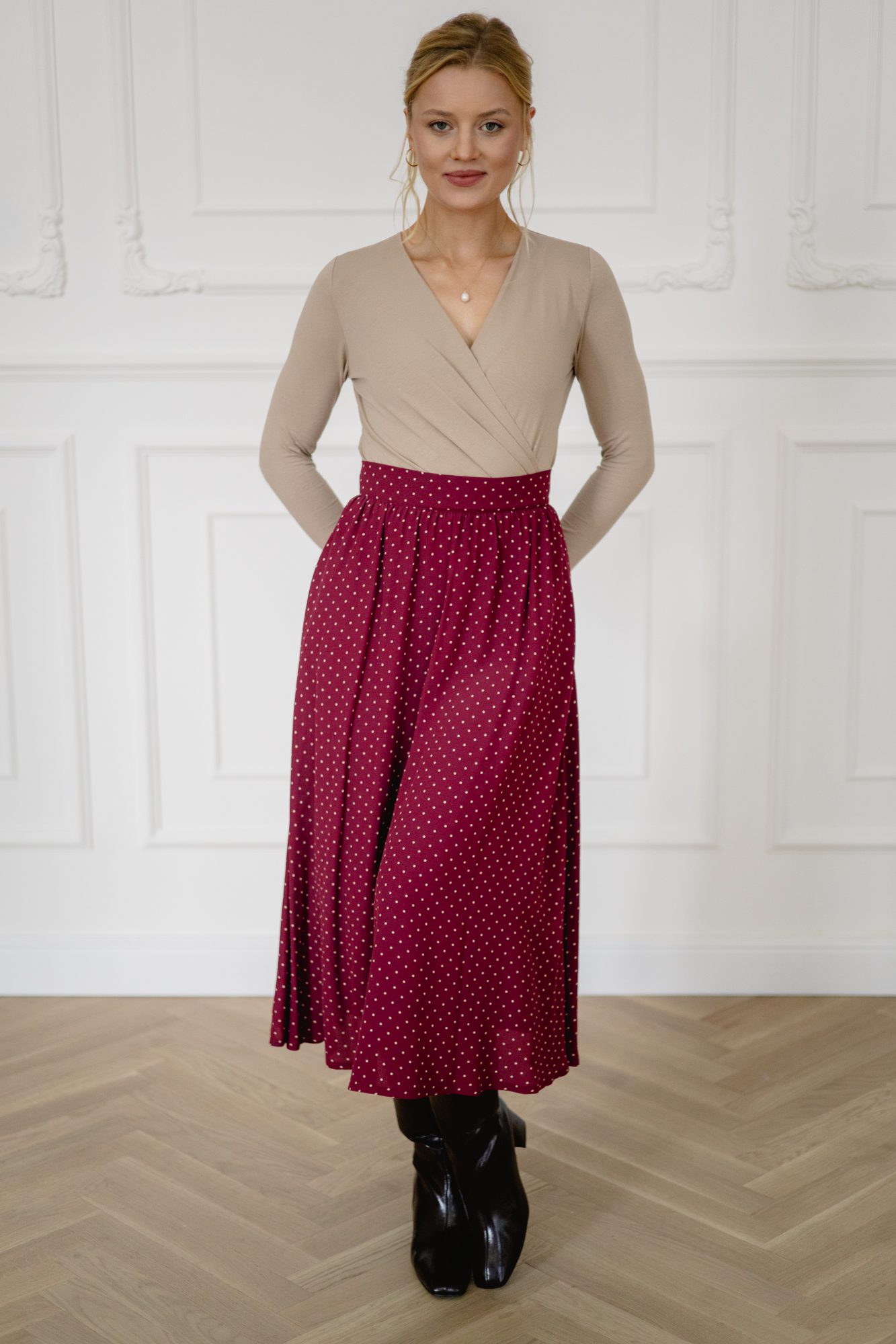 Bluzka Melanie Warm Taupe