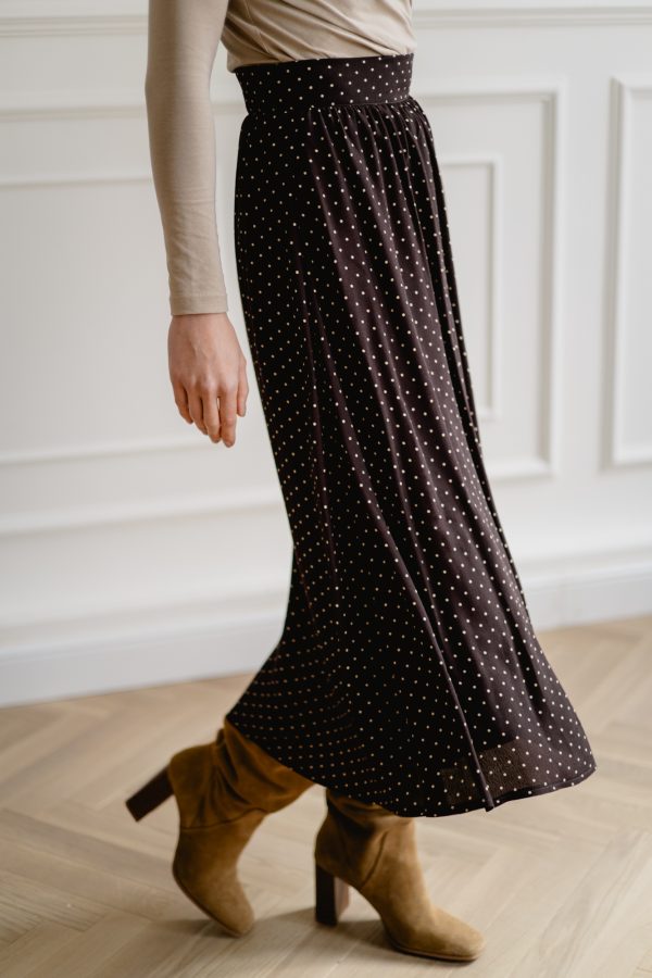 Spódnica Mila Chocolate Dots