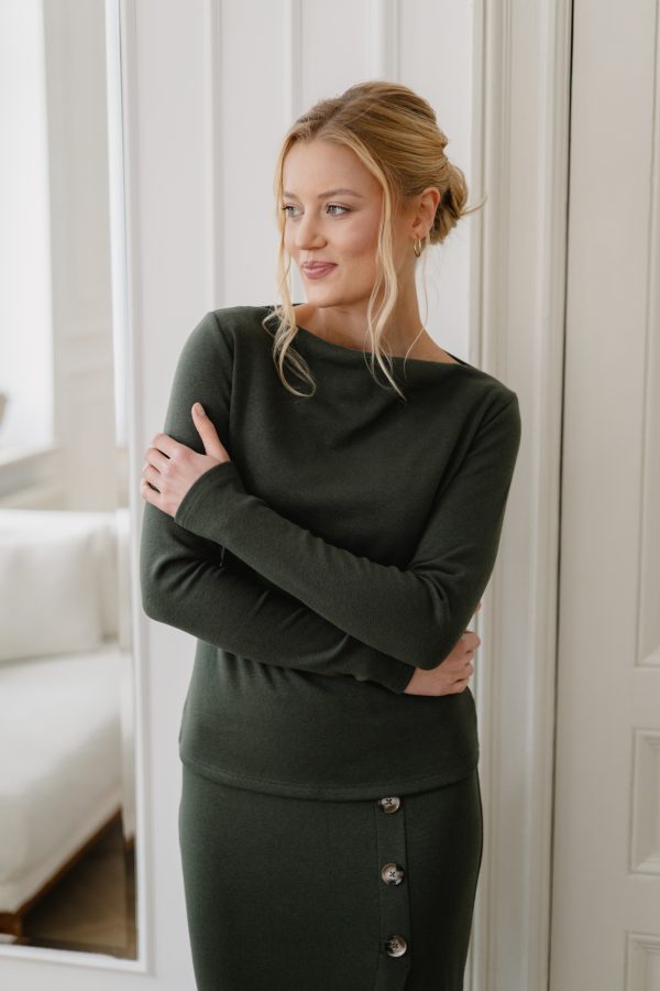 Sweter Estelle Deep Green