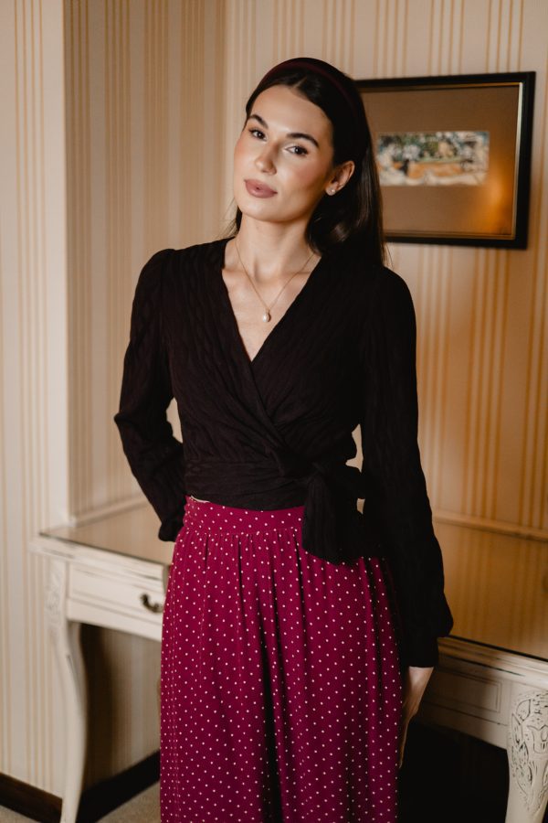 Sweter Jovita Dark Chocolate