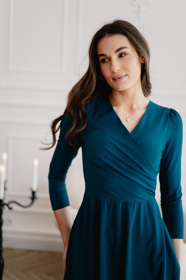 Sukienka Nicole Petrol