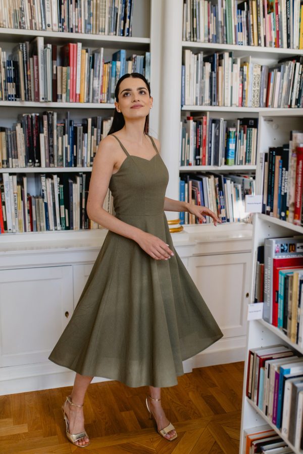 Sukienka Solenne Olive